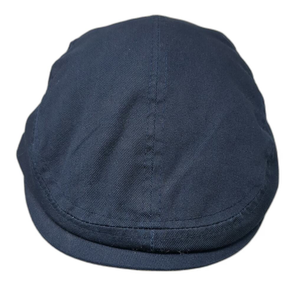 Wonderful Fashion Newsboy Cap Blue One Size Adjustable Side Buckle Cotton Hat